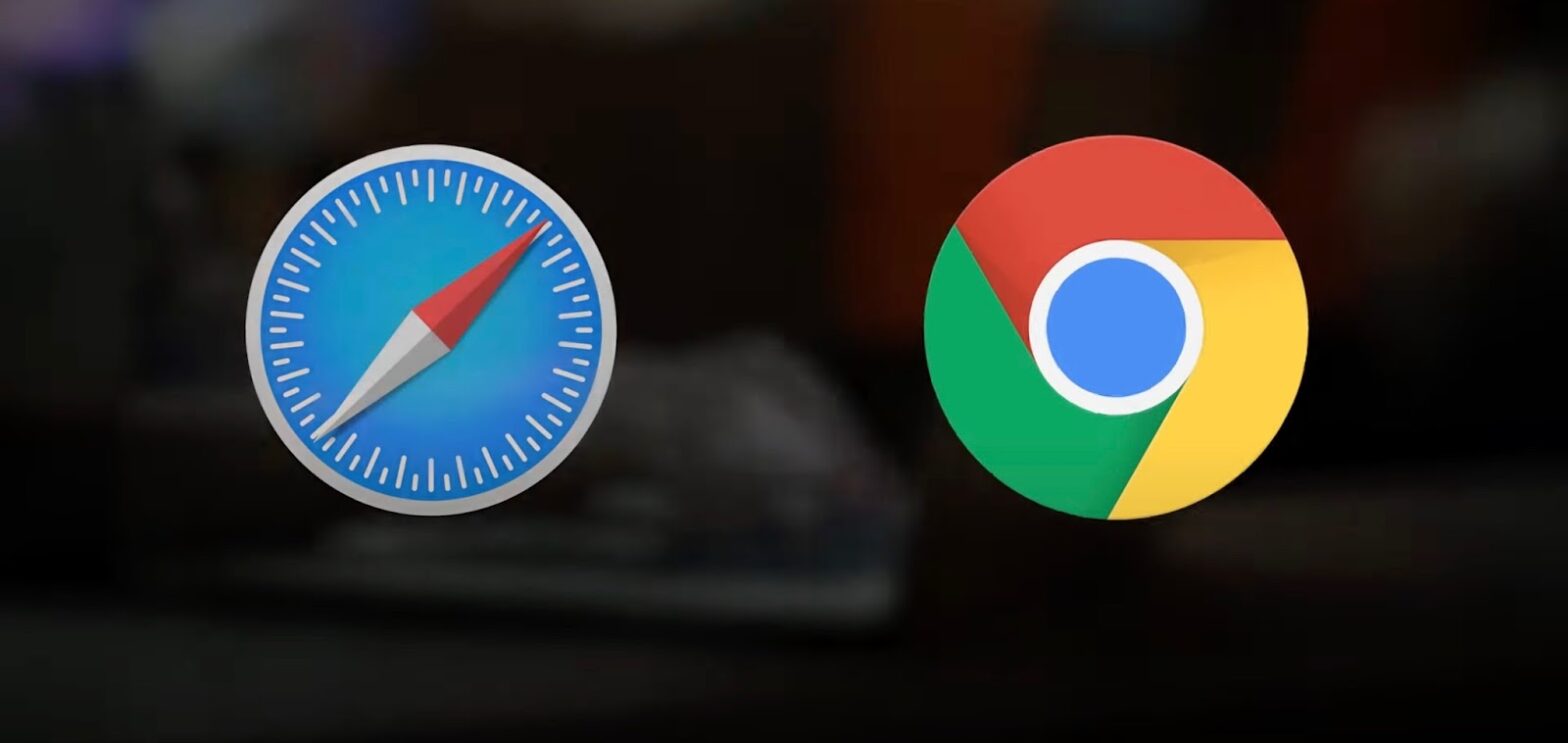Safari and Google logos