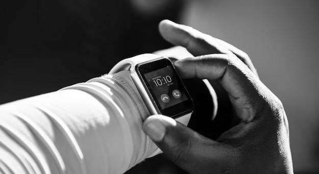 Apple watch on a man's hand